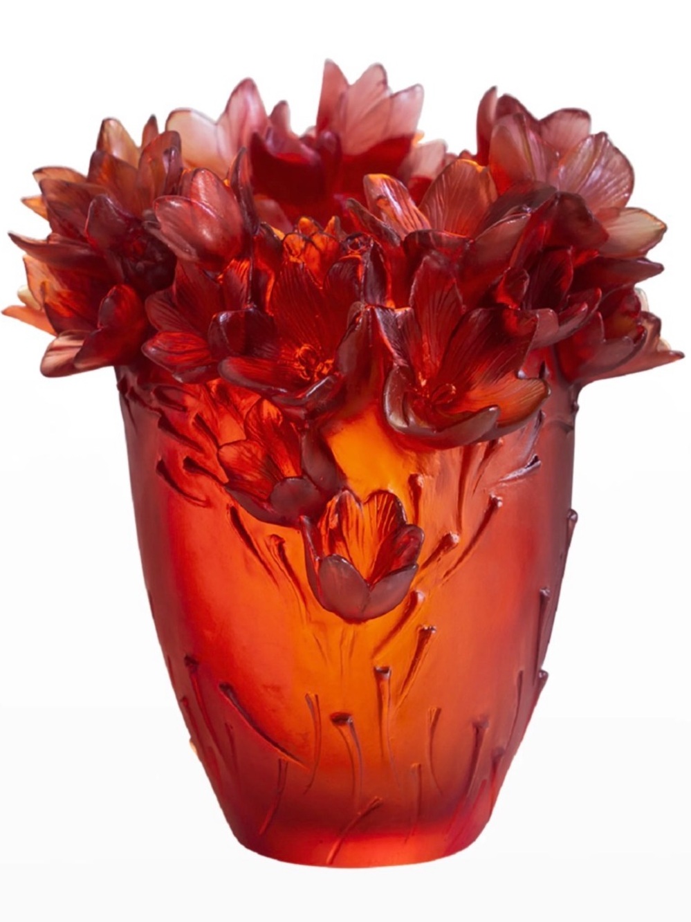 DAUM Safran Vase, Large